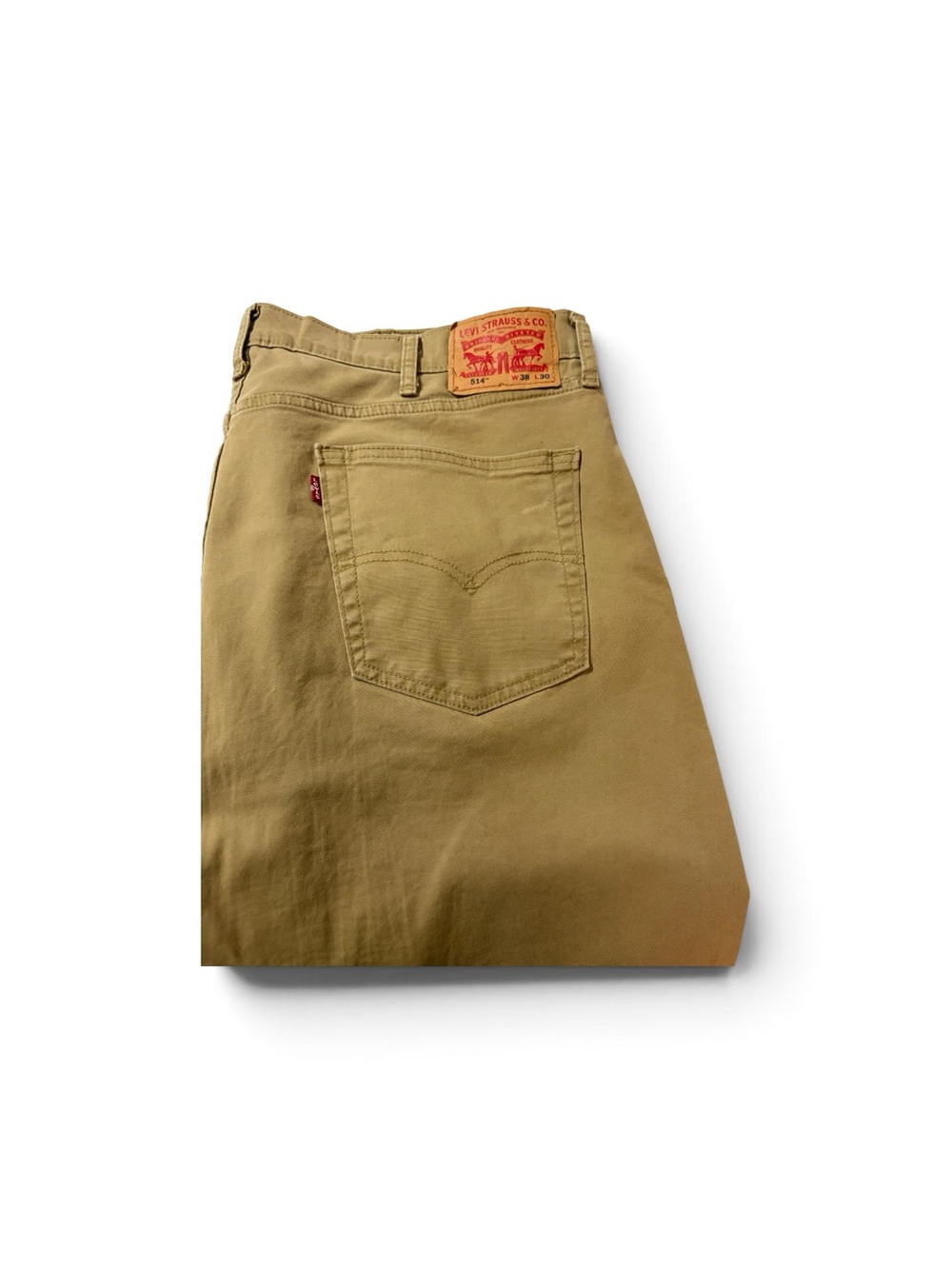 Levi's Men’s Tan Straight Leg Jeans